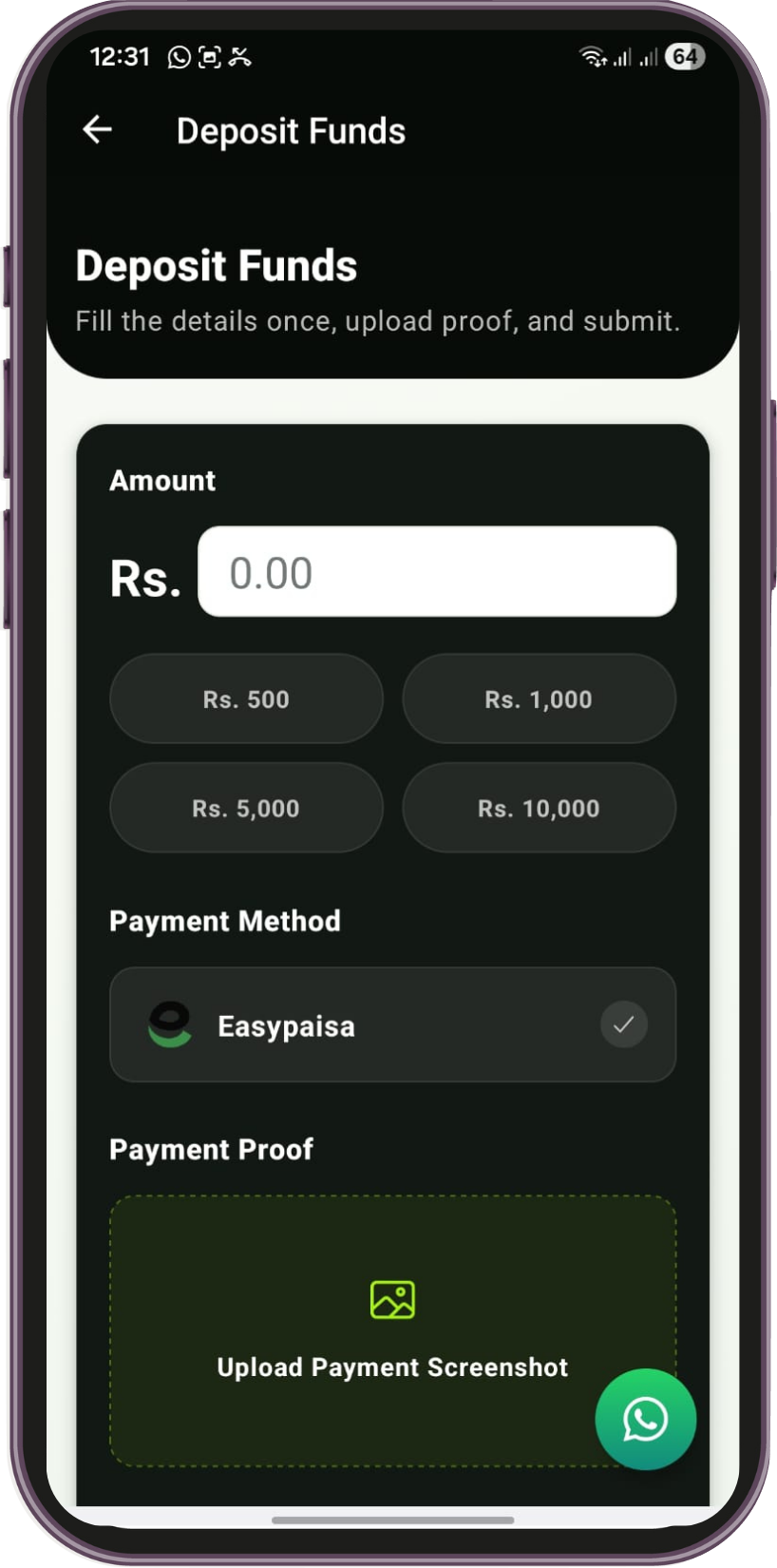 Withdraw Funds